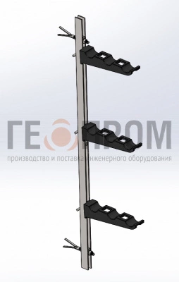 кронштейн кабельных консолей из полосы - 130