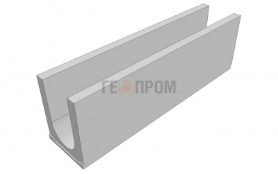 лоток водоотводный бетонный standart dn150 h=255

